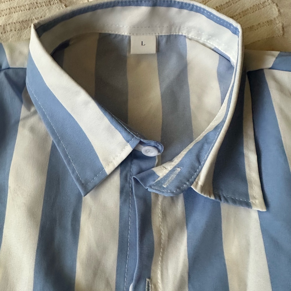 Shein button down Dress shirt. Never warn.